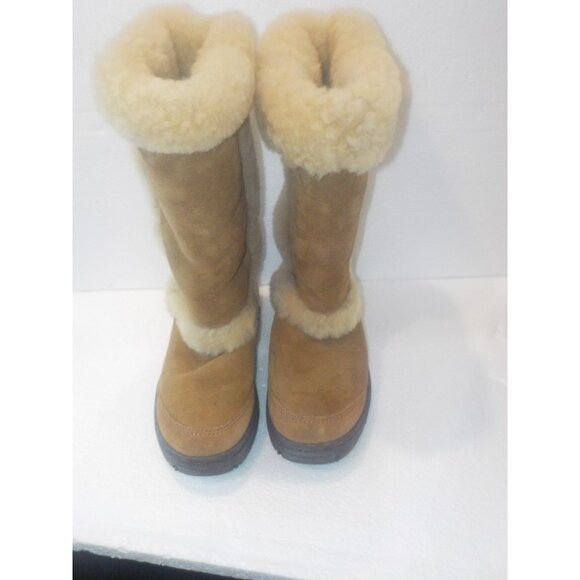 New in Box UGG Chestnut Sunburst Tall Women's #5218 Winter Boots Size 7M - Picture 2 of 7